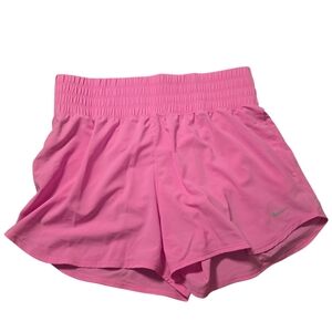 Nike Women Regular Size XL Pink Dri-Fit Training Loose Fit Shorts NEW DX6642-675